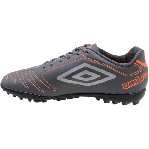 Chuteira Umbro Class Society Cinza e Laranja 40
