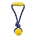 KONG Jaxx Brights Tug w/Ball Assorted Md