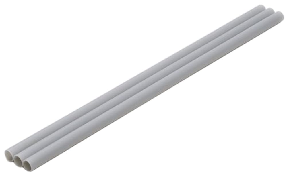 Tuyaux en plastique gris fin 8 mm OM-526 finis les tubes qui cassent