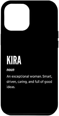 iPhone 12 Pro Max Kira Gifts, Noun, An Exceptional Woman Case
