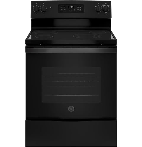 GE 30' FS Radiant Range Black