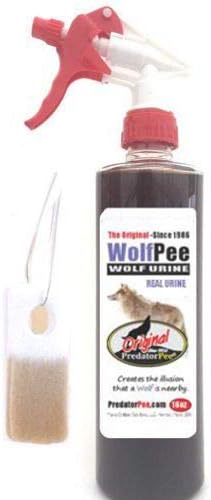 PredatorPee Wolf Urine 16oz spray with ScentTags