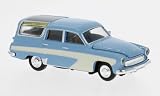 Wartburg 311 Camping hellblau, H0 Auto Modell 1:87, Brekina 27125