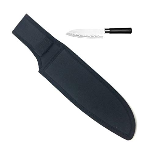 Morodo - Cuchillo de Cocina con Funda, Nailon, para Cuchillos Santoku de 7~8, 7~8in