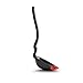 Dreamfarm Spadle - Silicone Sit Up Scraping Spoon That Turns Into a Serving Ladle (Red)