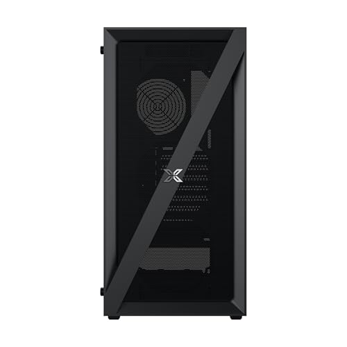 Xigmatek Blade Arctic ATX Gaming Case Mid-Tower with ARGB Support & USB 3.0-Black