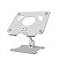 Podstawka Chłodząca Do Laptopa Składany Notebook Cooler Notebook Stand Home Office Notebook Cooler Stand Nadaje się do notebooka 11-17 cali Chłodziarka Do Laptopa (Color : Silver)