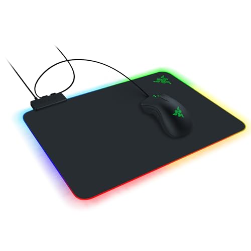 Razer Firefly V2 - Gaming Mouse Pad (Gaming Mouse Mat, Micro-Textured Surface, Cable Holder, RGB Chroma Lighting) Black - Image 11