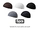 Anlising 5PCS Kufi Hüte für Männer, Baumwolle Schädel Mütze Kufi, Muslim Gebetsmütze, Muslimische Hüte für Männer, Muslim Kopfbedeckung Kufi Hut, für Muslim, Islam, Männer, Frauen (5 Farben)