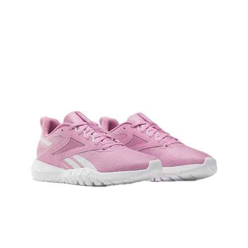 Reebok Flexagon Energy Tr 4, Sneaker Donna, 39 EU, Rosa Gelsomino Calzature Bianco