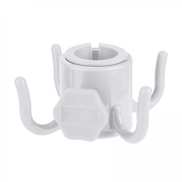Enakshi® 5x4 Prongs Beach Umbrella Hanging Hook Hanger for Towels Bags Sunglasses White|Home & Garden | Yard, Garden & Outdoor Living | Garden Structures & Shade | Umbrellas-image-18