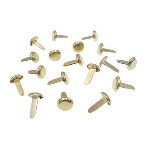 Clous Forme de Corne à Tête Ronde Multicolore Aléatoire pour Craft 500pcs