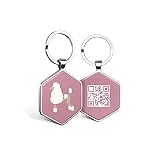 KEKID Dog Tags Personalized for Pets Custom Dog Tags Dog Name Tag QR Code Pet Tags Engraved Pet ID T