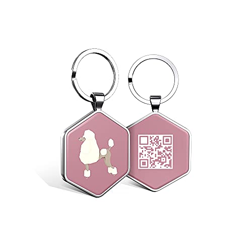 Kekid Dog Tags Personalized For Pets Custom Dog Tags Dog Name Tag Qr Code Pet Tags Engraved Pet Id Tags Personalized Anti-Lost Pet Page Modifiable Exclusive | Specially For Poodle #TOP11