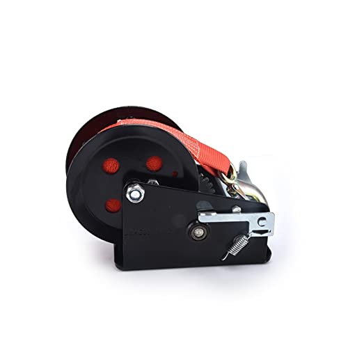 Polipasto manual 2500 lbs negro con correa miniatura 3