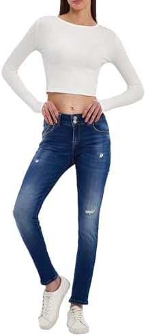 LTB Jeans Damen Molly M Jeans, Darcila Wash 55181, 26W / 32L