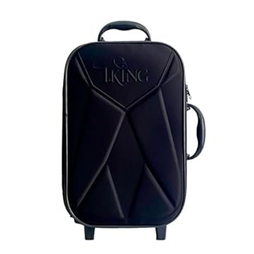 Mala de Viagem Média de 23 kg Bagagem Para Despachar - T.King (Preto)
