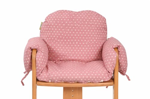 Sitzverkleinerer-Bezug für Herlag/Geuther – Sterne altrosa weiß