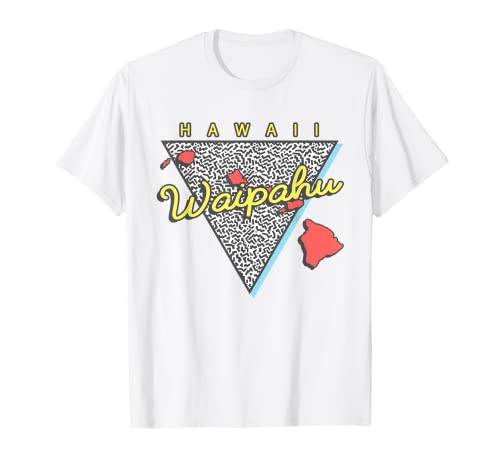 Triangle rétro vintage HI Waipahu Hawaii T-Shirt