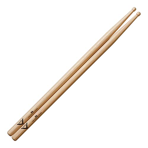 Vater 8A Wood Tip Hickory Drum Sticks, Pair #TOP25