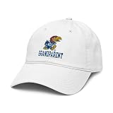 Kansas Jayhawks Grandparent Logo Officially Licensed Adjustable Baseball Hat