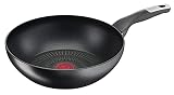 Titanio antiarañazos TEFAL Sartén de Wok ilimitado de 28 cm