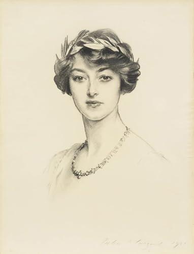 Imprimé Sur Toile Mme Gilbert Russell John Singer Sargent Affiche Bureau 60x90