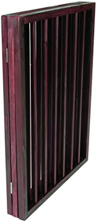 Pet Parade Folding Pet Gate, Brown, Extra Wide