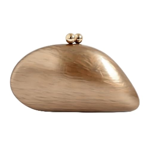 Image of Acrylic Shell Shaped Bag Luxury Marble Clutch Evening Purses for Women Glitter Handbag for Wedding Cocktail Party Prom
