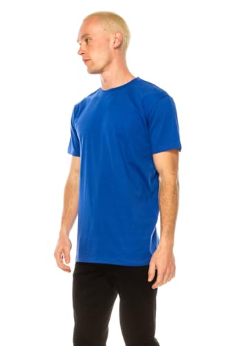 PRO G Men's Plain T-Shirt - 100% Cotton Classic Fit 170GSM3