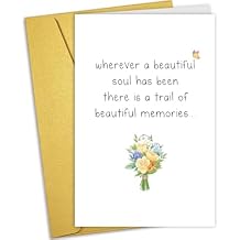 Nchigedy Sorry for Your Loss Card for Him Her, Thinking of You Card for Men Women, Sympathy Cards for Friend Bestie, Get Well Cards for Boss Coworker