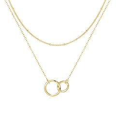 Double Circle Gold / 2 Layer