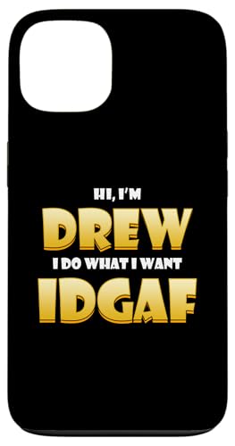 Drew Costume IDGAF Cute Personalized Drew First Name Andrews �X�}�z�P�[�X iPhone 13 �p