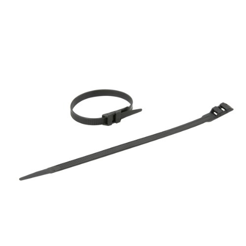 Collier électricien - Collier Plastique Serrage - Attache de câble - Serre câble - Sangle autobloquante - Collier de Serrage - Boite De 100 Coll Auto-Bloc Noir 9X260mm - Debflex - 709030