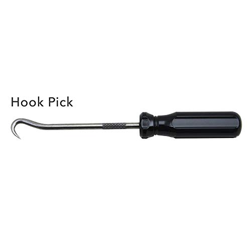 Pick and Hook Set, Steel, 5-1/16in.L, 4 pcs