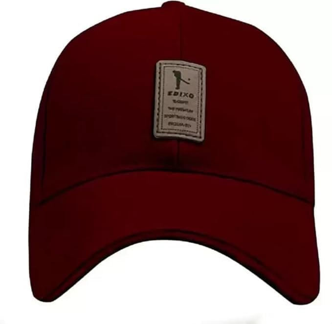 Image of rytoria Combo 3 Pcs Cap for Men and Women Unisex Cotton Caps Adjustable Strap Free Size Summer Sports Cricket Gym Dance