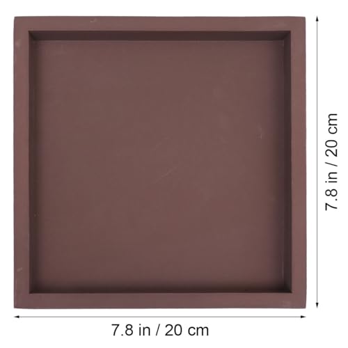 Soucoupe carrée pour pot de fleurs pour protéger vos meubles - 3