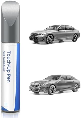 Amazon.com: Jeff's Paint BMW 354 Titanium Silver Metallic Touch up Kit ...