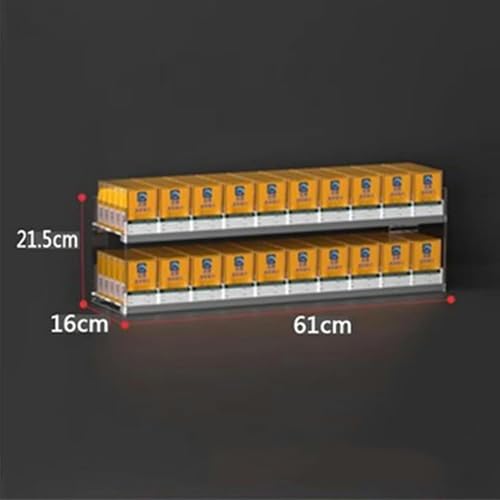 Expositor automático de cigarrillos de aluminio resistente para tabaco 7