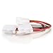 C2G 03166 One 5.25 Inch to Two 5.25 Inch Internal Power Y-Cable, Multi-Color (6 Inch)