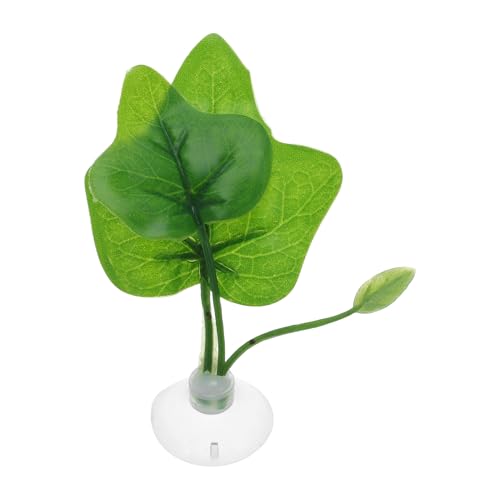 CAPASTEC Betta Fish Leaf, Natural Habitat Simulation for Betta Spawnings Grounds, Betta Spawnings Leaves, Resting Bed, Large Maple Small Leaves, Green