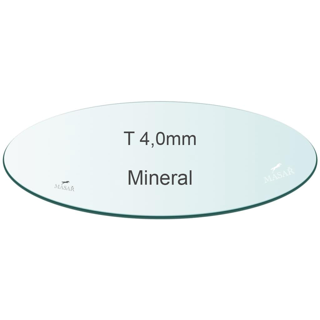 masar Spessore 4,0 mm – Orologi – Minerale piatto rotondo – 1 pz
