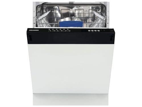 Oranier Einbau Spülmaschine 45 cm - vollintegrierbarer Spülautomat mit FloorLight - 6 Programme - Geschirrspülmaschine für 10 Gedecke - GSV545