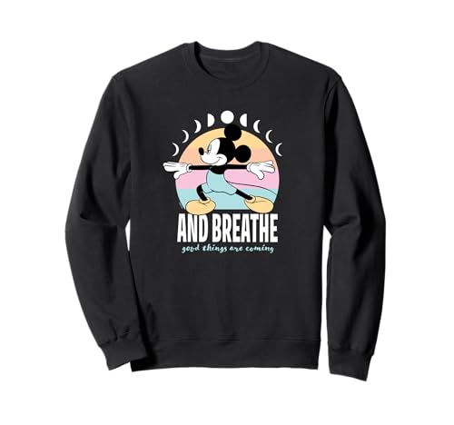Sweatshirt Mickey Mouse Disney vêtement coton col rond style casual