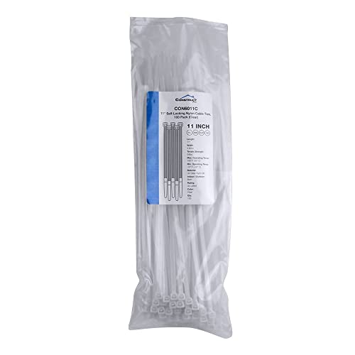 Construct Pro Self-Locking UV Nylon Cable Ties #TOP27