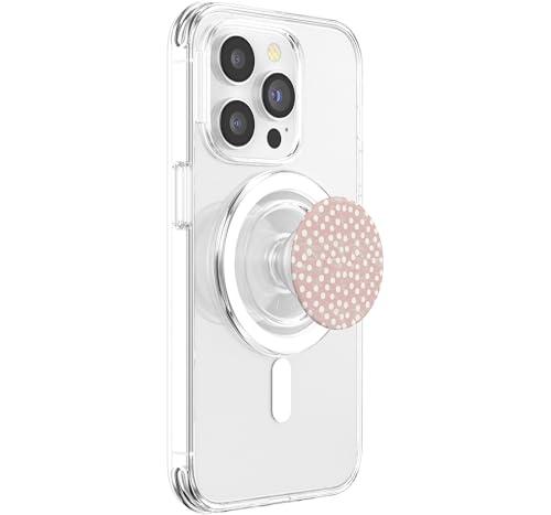 PopGrip para MagSafe retro de lunares blanco soporte magnético móvil iPhone 4