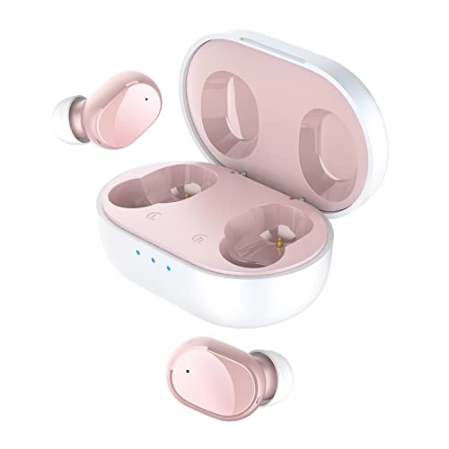 HTC Écouteurs sans fil Bluetooth 2 Plus avec contrôle tactile Bluetooth 5.3 avec étui de charge USB-C IPX4 résistant aux éclaboussures Écouteurs stéréo...