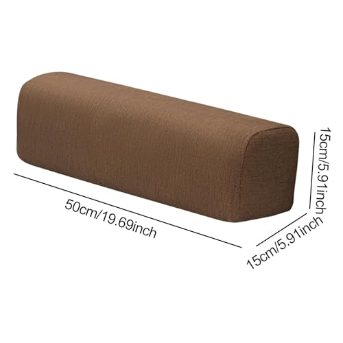 Coussin d'accoudoir rectangulaire déhoussable et lavable - 4