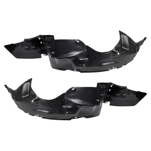 Image of TRQ Front Inner Fender Liner Set Compatible with 2001-2002 Toyota Corolla TO1248118 TO1249118