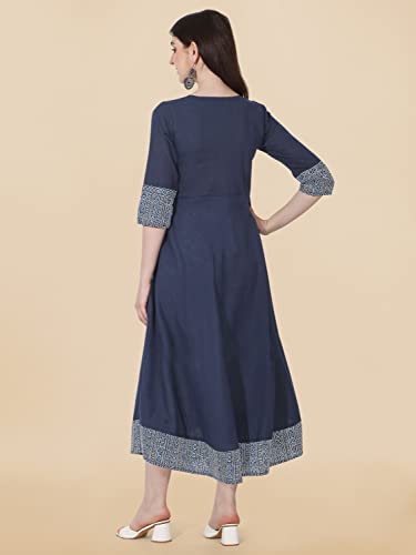 Image of MIRCHI FASHION Women's Straight Fit Rayon Sequins Embroidered and Polka Dots Printed Kurti Only